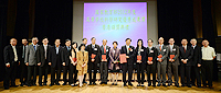 A group photo of CUHK award recipients with their guests and colleagues